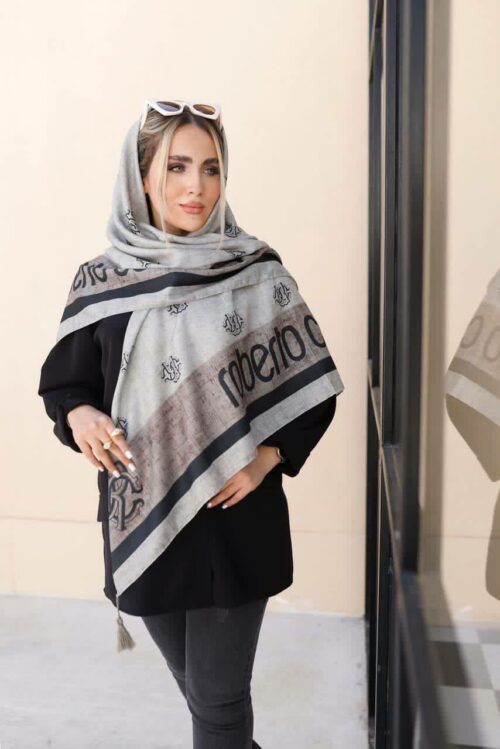 روسری زنانه نخی پاییزی طرحدار جدید کیفیت عالی با ارسال رایگان کد lo135