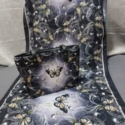 ست کیف و شال زنانه طرح پروانه شیک با کیف مستطیلی با ارسال رایگان کد na134