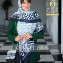 ست کیف و روسری زنانه طرح فندی با کیف پاسپورتی دسته زنجیری ارسال رایگان کد mo270