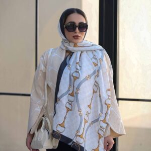 شال زنانه نخی بهاره طرحدار منگوله دار ارسال رایگان کد lo1412