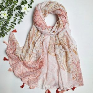 شال نخی وارداتی TRF کد 136