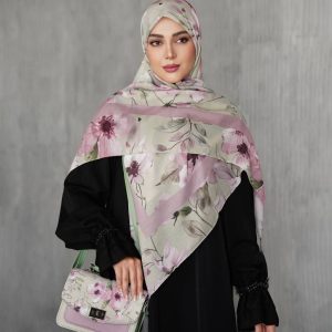 5577ست کیف و روسری زنانه طرح سوگل جدید کیفیت عالی کد mo613