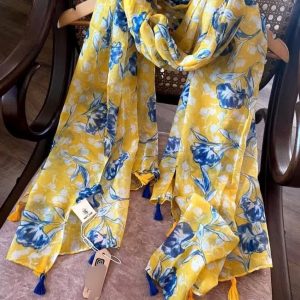 شال نخی وارداتی TRF کد 126