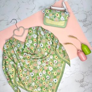 ست کیف و روسری دخترانه کد mo580