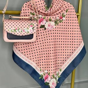 ست کیف و روسری دخترانه توپ توپی کد mo593