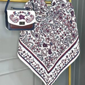 ست کیف و روسری زنانه طرح جدید ترنج زیبا کیفیت عالی کد mo742